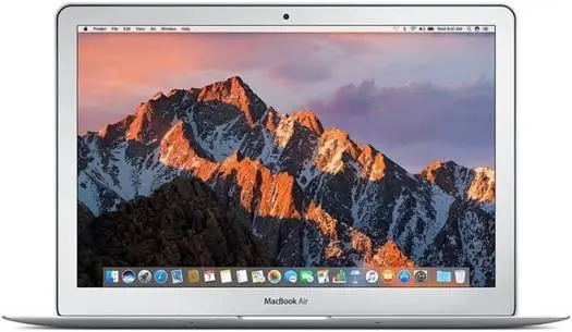 Refurbished   Apple MacBook Air A1466 (2014) Laptop, 13" Display, Core i5 CPU, 4GB RAM, 128 SSD, English Keyboard, MacOS, Silver