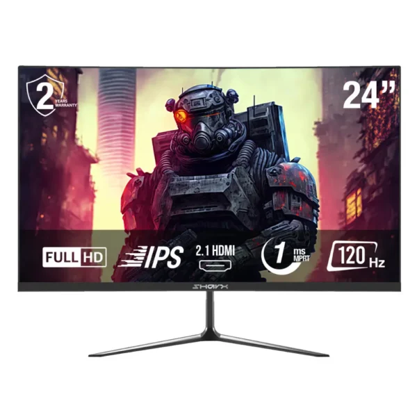 Sharx 24″ JAWS 24F120I 120Hz 1ms IPS FHD HDMI 2 1 Speaker Gaming Monitor