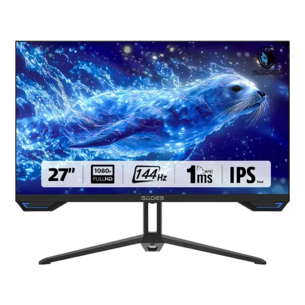 SADES SA F04F24 Gaming Monitor | 24 inch | (FHD) | 144Hz | 1ms | HDMI 2 1 | IPS
