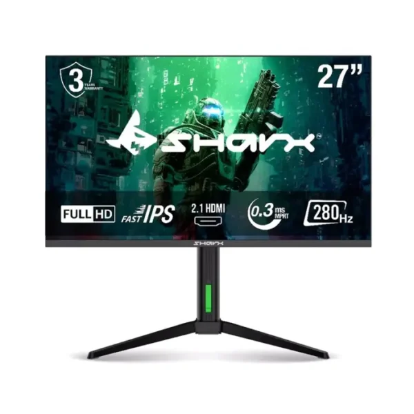 Sharx PROFIN 27F280I FHD 280Hz 0 3ms Fast IPS HDMI 2 1 Speaker Gaming Monitor