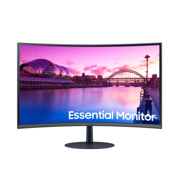 Samsung S3 27" VA 75Hz 4ms Essential Curved Monitor With 1000R Curvature   S27C390EAM