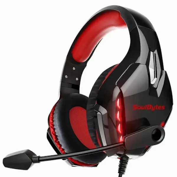 Soulbytes S11 USB + 3 5mm 4 Pin LED Light Gaming Headset