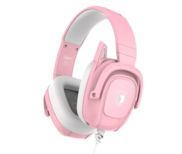 SADES Zpower Multiplatform Gaming Headset SA 732 Pink