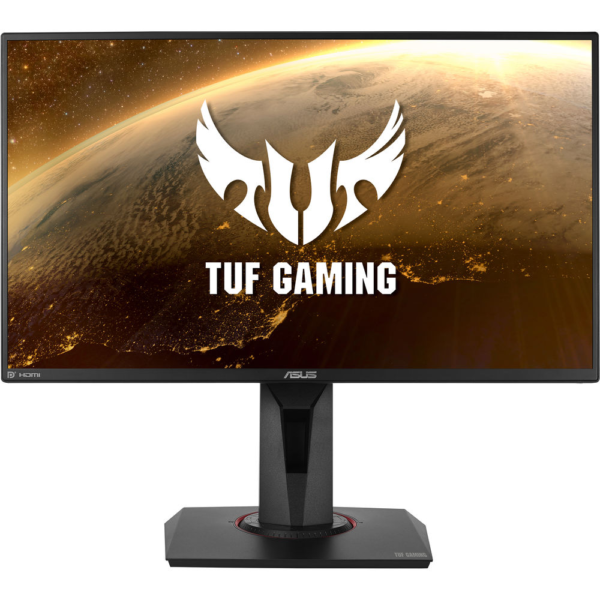 TUF Gaming VG249Q1R Gaming Monitor – 24 inch (23 8 inch viewable) Full HD (1920 x 1080), IPS, Overclockable 165Hz(Above 144Hz), 1ms MPRT, Extreme Low Motion Blur™, FreeSync™ Premium, 1ms (MPRT), Shadow Boost