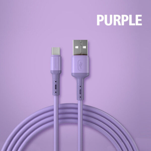 Toocki USB C Charger Cable 3A Mobile Phone Type C Fast Charging Cord For Samsung S22 Huawei Redmi Oneplus USB Data Wire 0 5 3M