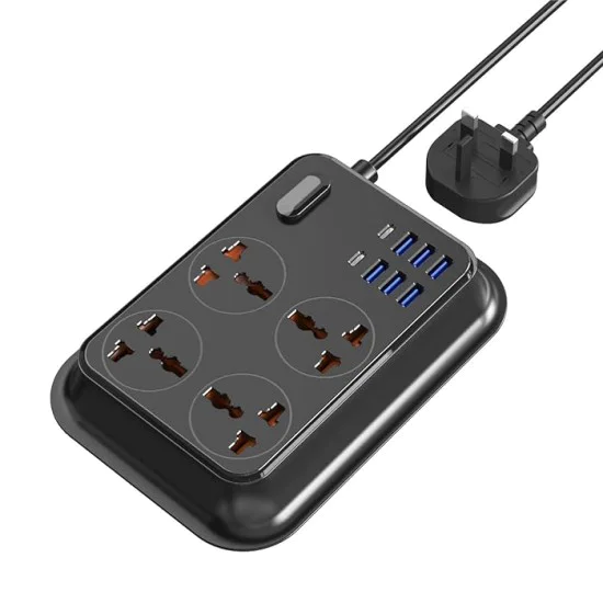 VIP EXT 801 12 in 1 Power Hub Socket Power Strip 3200W