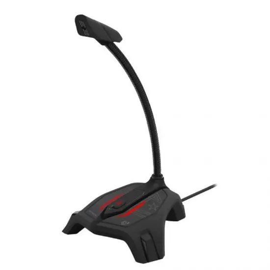 Vertux Streamer 2 Omni Directional Distortion Free Gaming Microphone Black