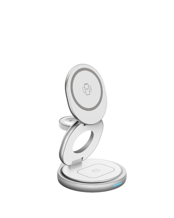 Wireless Charging 3 in 1 360° Rotation Magnetic Station   W27